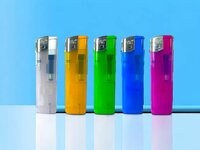 Aanstekers 25 stuks - navulbaar - Doorzichtige Frosty kleur - vio &reg; Aansteker