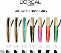 L&rsquo;Or&eacute;al Paris - Volume Million Lashes - Waterproof Mascara - Zwart - 10.7ml