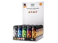 Jet flame aanstekers - turbo aansteker -  50 stuks - Lion