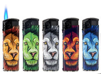 Jet flame aanstekers - turbo aansteker -  50 stuks - Lion