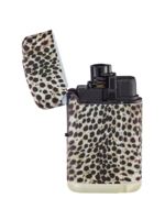 Jet Flame aanstekers  - turbo aansteker - 20 stuks in display - 360&deg; Animal print - soft touch