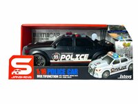 Police car 99 USA  - politie auto met frictiemotor - geluids- en lichteffecten - 1:16