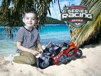 Motorcycle Race ZTO - speelgoed motor - geluid, licht en frictiemotor - 1:16