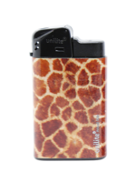 Unilite click lighters - refillable - 20 pieces in a display - Animal Skin print