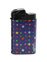 Unilite klik aanstekers - navulbaar - 20 stuks in een display - Stars print 