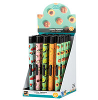 Gas aanstekers - Fruit- 5 stuks - navulbaar - TOM&reg;