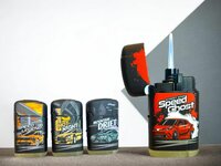 Jet flame - turbo aanstekers  - Cars aansteker - 4 stuks