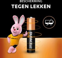 Duracell Plus Alkaline AAA batterijen - 6 stuks