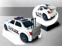 Police car 99 USA - politie auto met frictiemotor - geluids- en lichteffecten - 24CM