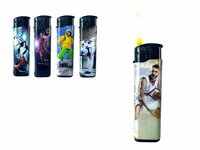 Aanstekers 50 stuks - navulbaar - Sports print - vio&reg; Aansteker