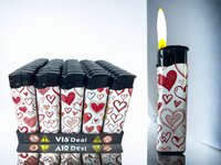 Lighters Click 50 pieces with print