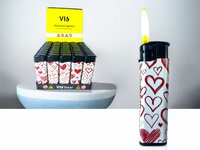 Lighters Click 50 pieces with print