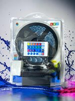 RGB Led strip  - 5m - 15 kleuren - Inclusief afstandbediening