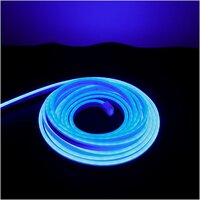 LED-neonlicht - 5m 12V laagspanning 12 mm (Kleur: neutraal Blauw )