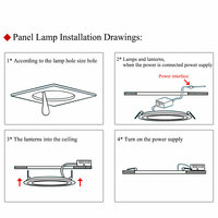 LED-paneel | 12 Watt | Rond | Inbouwplafondlamp (natuurlijk wit) &Oslash;112mm