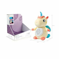 Baby Knuffeldier Unicorn - baby projector speelgoed 
