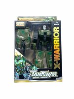 Transform X-Warrior Tank War military - robot en tank 2in1