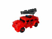 Transform X-Warrior ExtingGuish Flame  - robot en auto 2in1 Rode 