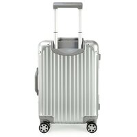 Aluminium Koffer 90L - TSA slot - Silver Iron - 75 cm