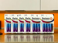 Deleex - Batterijen - AA - R6P 1.5V - 24- stuks in pak