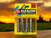 Alkaline Batterijen Deleex AA LR6 1.5V - 4- stuks in pak