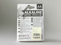 Alkaline Batterijen Deleex AA LR6 1.5V - 4- stuks in pak