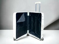 Koffer - Wit - Siliconen/Polypropyleen - 65 x 44 x 26 cm