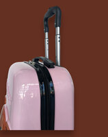 Handbagage - Kinderkoffer - Teddy Beer Roze