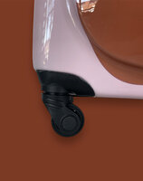 Handbagage - Kinderkoffer - Teddy Beer Roze