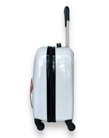 Handbagage - Kinderkoffer - Teddy Beer Wit