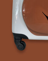 Handbagage - Kinderkoffer - Teddy Beer Wit