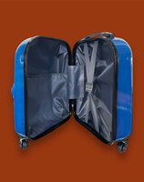 Handbagage - Kinderkoffer - Teddy Beer Blauw