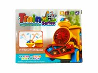 Train Series locomotief - speelgoed trein met disco lichtjes, geluid en rijdt