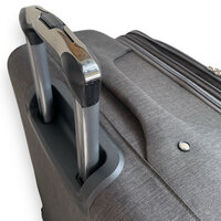 Europe Travel - Stoffen Koffer - 4 zwenk wielen - Polyester - Groot 68 cm
