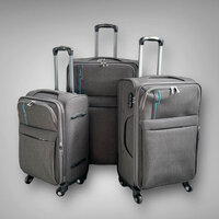 Europe Travel - Stoffen Koffer - 4 zwenkwielen -  Polyester - Extra groot 77 cm