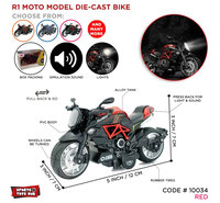 DIECAST MOTORCYCLE RACE SPORT M66.