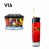 Aanstekers 50 stuks - navulbaar - Fruit print - VIO&reg; Aansteker