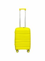 Handbagage geel - Siliconen/Polypropyleen - 55 x 35 x 20 cm