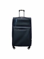 Koffers - Stof (polyester) - Set van 3 - Zwart - 58/68/77 cm 