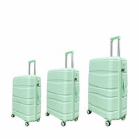 Koffer - Mint Groen - Siliconen/Polypropyleen - 65 x 44 x 26 cm