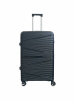 Koffers - Luxe - Set van 3 - Zwart - 55/65/75 cm 