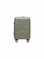 Handbagage koffer 55CM Mokka bruin - 4 wielen 360 graden spinner