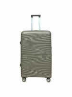 Groot XL koffer Mokka bruin 75cm - tot 35kg - 4 wielen 360 graden spinner