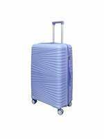 Groot XL koffer licht blauw 75cm - tot 35kg - 4 wielen 360 graden spinner