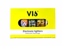 Klik Aanstekers 50 stuks - navulbaar - katten print - VIO&reg; Lighter