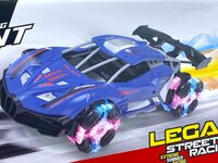 Rc auto met echte rook LED-lichtjes en Geluid 2.4Ghz -1:12 B