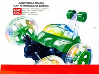 Rc Stunt car - Acrobatische afstand bestuurbaar auto met 360&ordm; draaiende wielen G