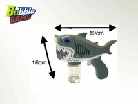 Shark Bellenblaas speelgoed - Bubble Gun Shark - USB oplaadbaar G
