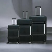 Groot koffer zwart 65cm - tot 28kg - 4 spinner wielen L -&nbsp;100% polypropyleen - editie 2025