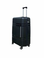 Groot XL koffer zwart 75cm - tot 35kg - 4 wielen 360 graden spinner XL -&nbsp;100% polypropyleen - editie 2025